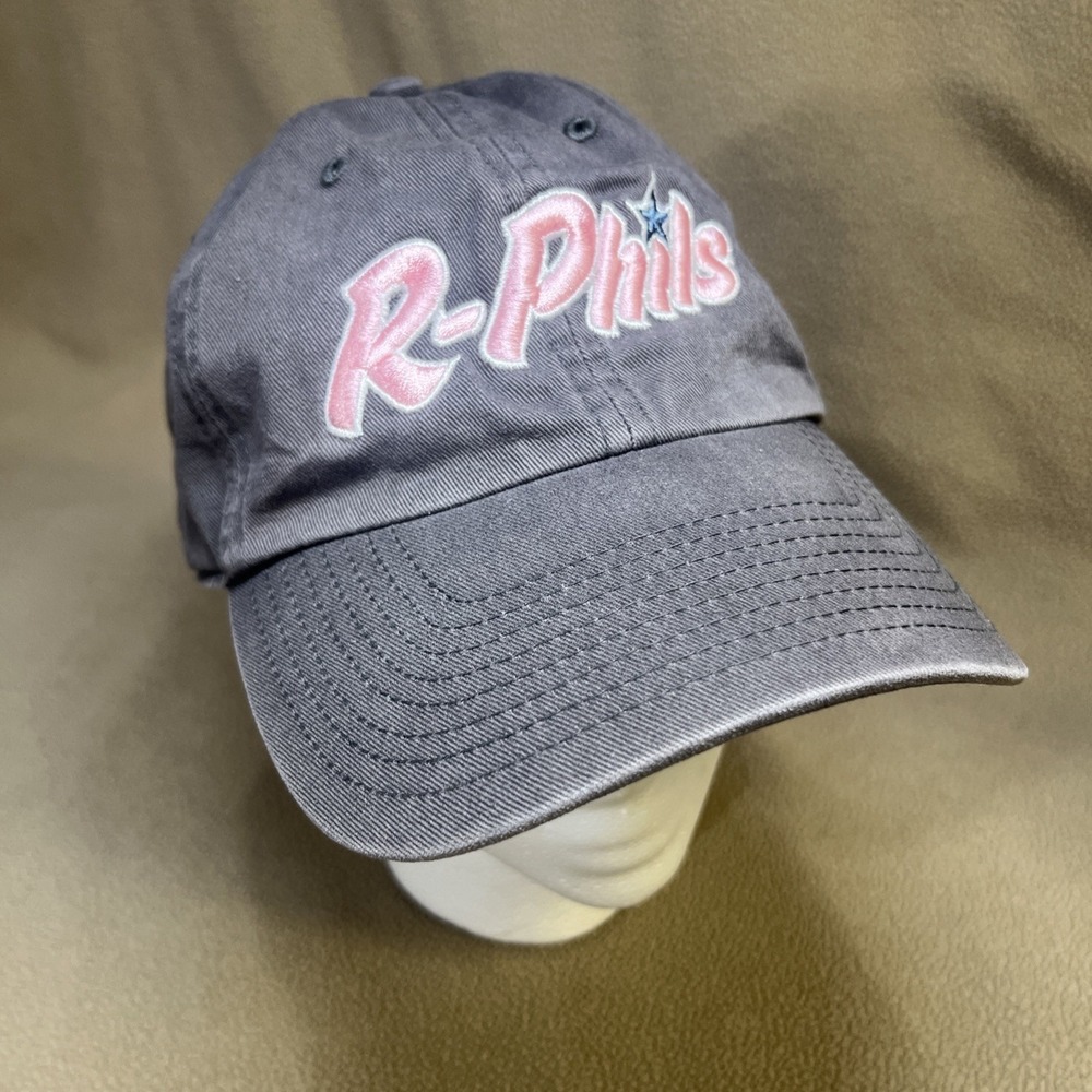 Reading Phillies "R-Phils" Cap Hat '47 Brand Women's Minor‎ League Pink EUC